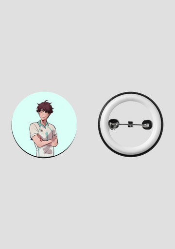 Solo Man Anime Badge