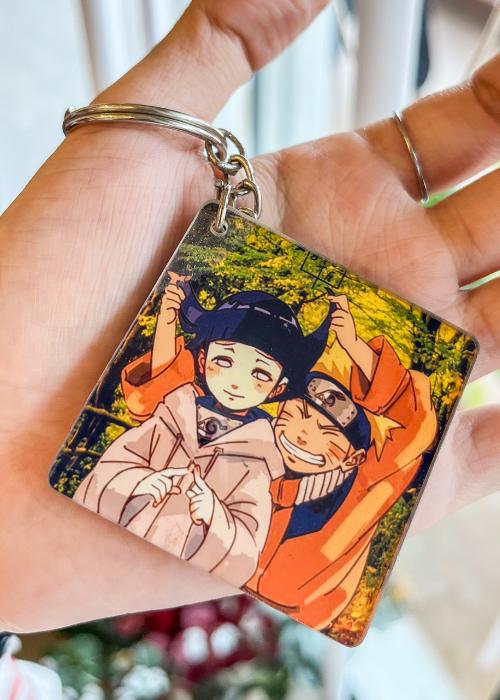 Naruto & Hinata keychain