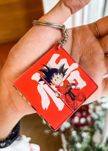 Goku's Symbol Keychain