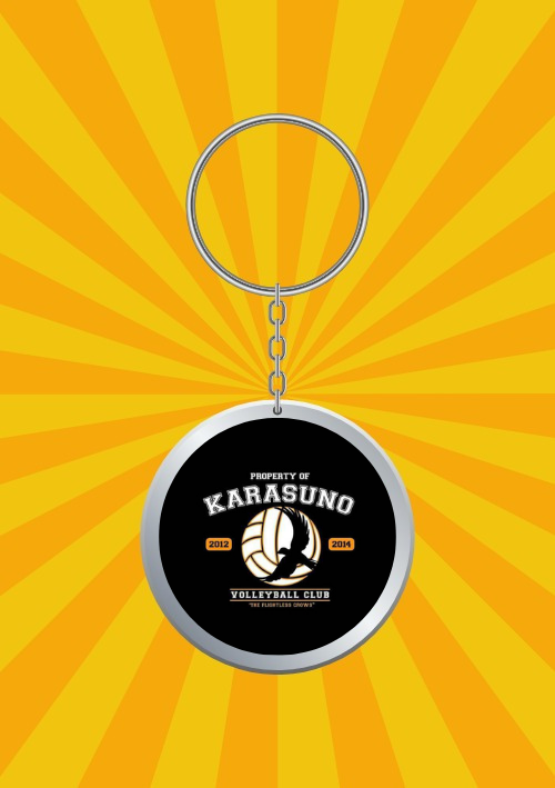 Karasuno High keychain