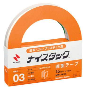 NICHIBAN DOUBLE SIDE TAPE NW-PK15 (15.0MM X 15.0M)