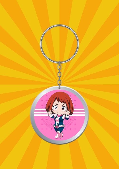 My Hero Academia / Ochao Uraraka keychain