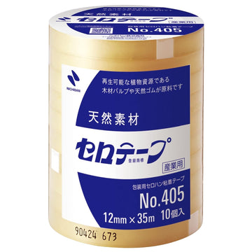 NICHIBAN CELLULOSE TAPE NO. 405-12 (12.0MM X 35.0M)