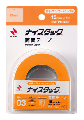 NICHIBAN DOUBLE SIDE TAPE NW- PK15SF (15.0MM X 4.0M)