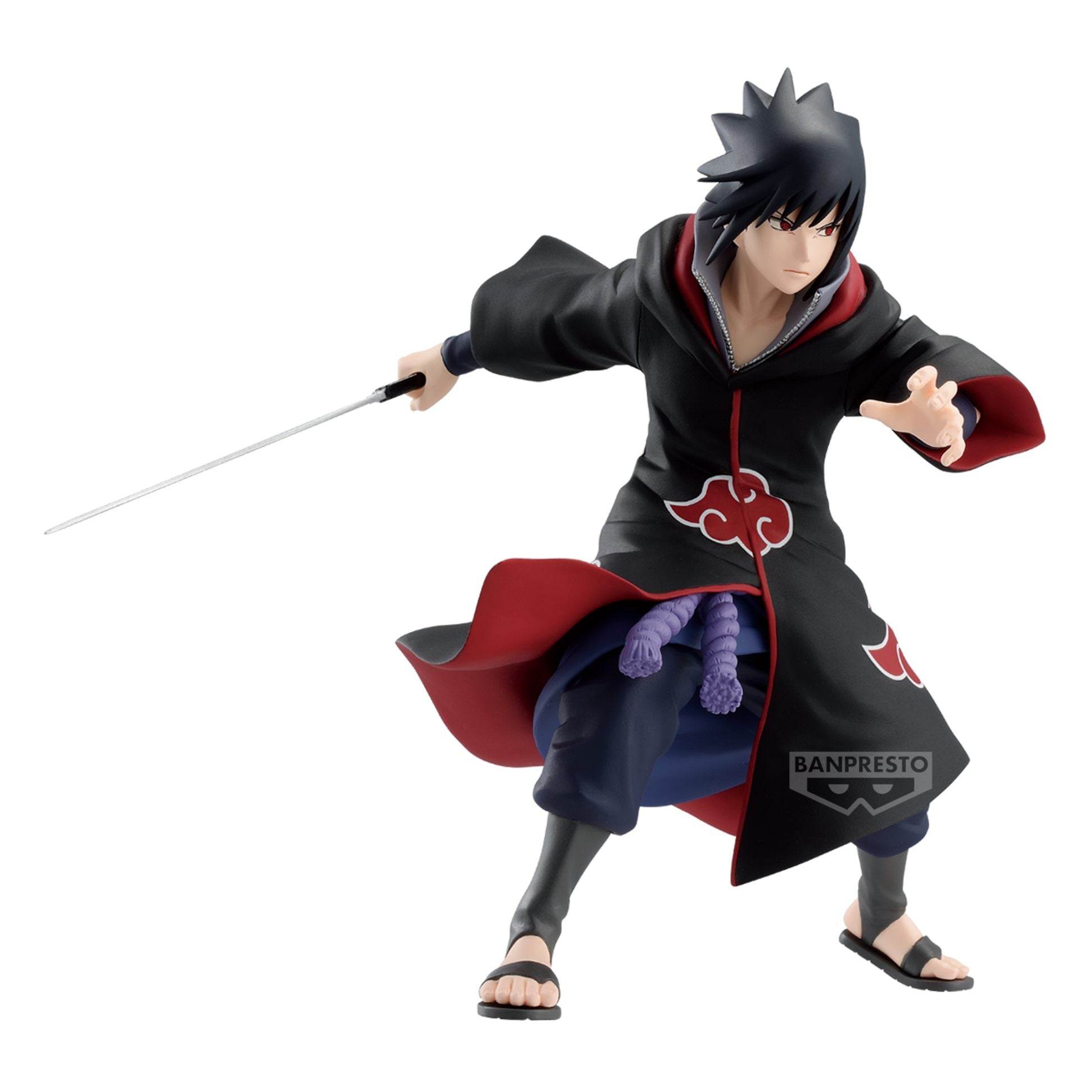 Banpresto (Japan) - Naruto Shippuden Vibration Stars - Uchiha Sasuke - Ⅳ Figure