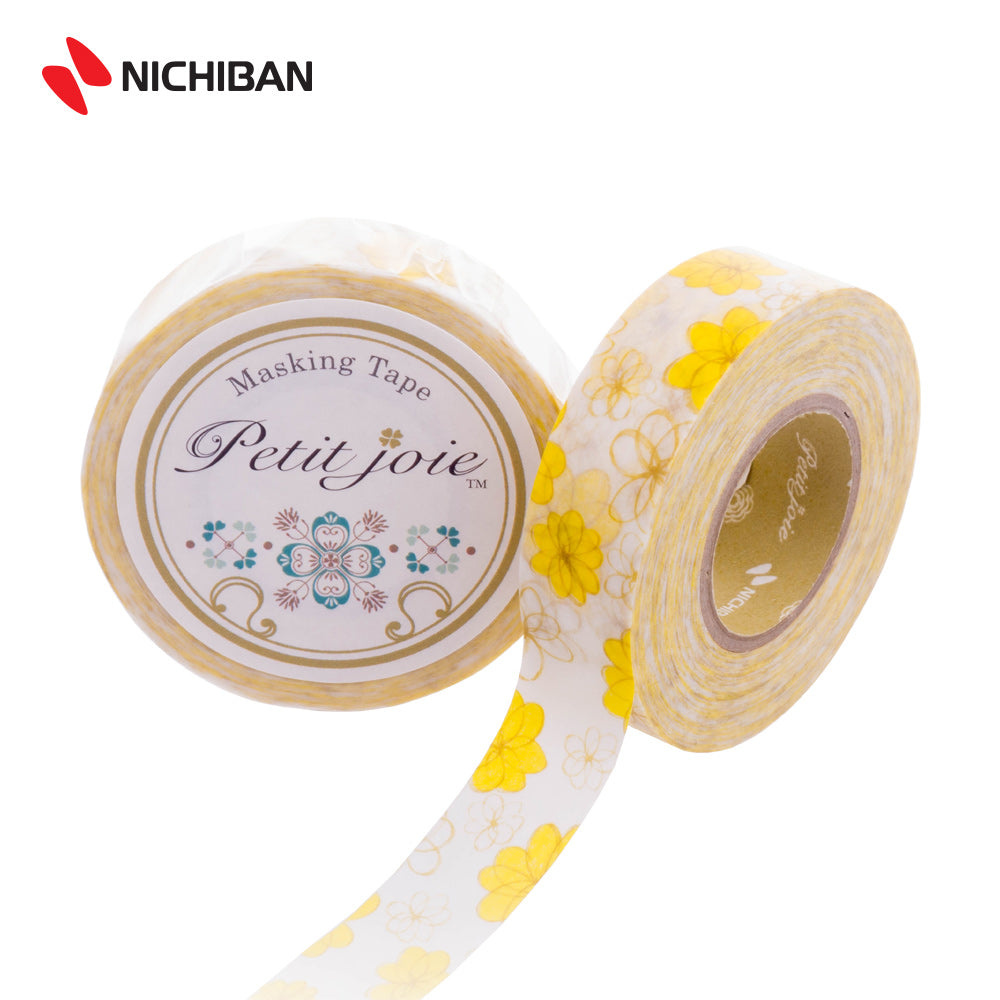 NICHIBAN PETIT JOIE WASHI TAPE, 15MM X 18M, - 15S035