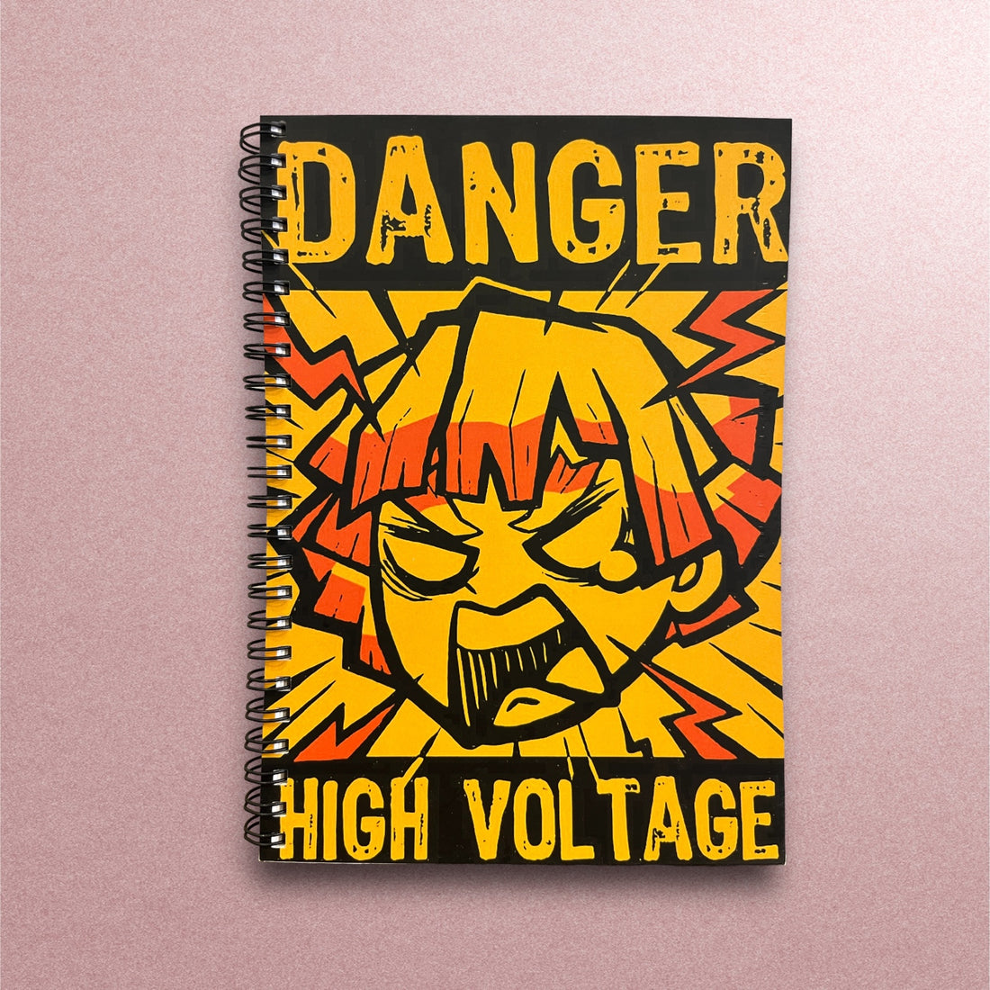 Zenitsu High Voltage Spiral Notebook