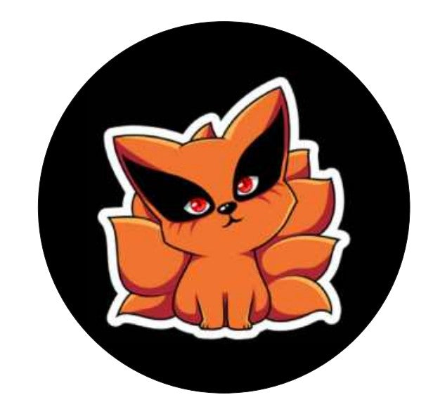 Nine-Tails Cub STICKER