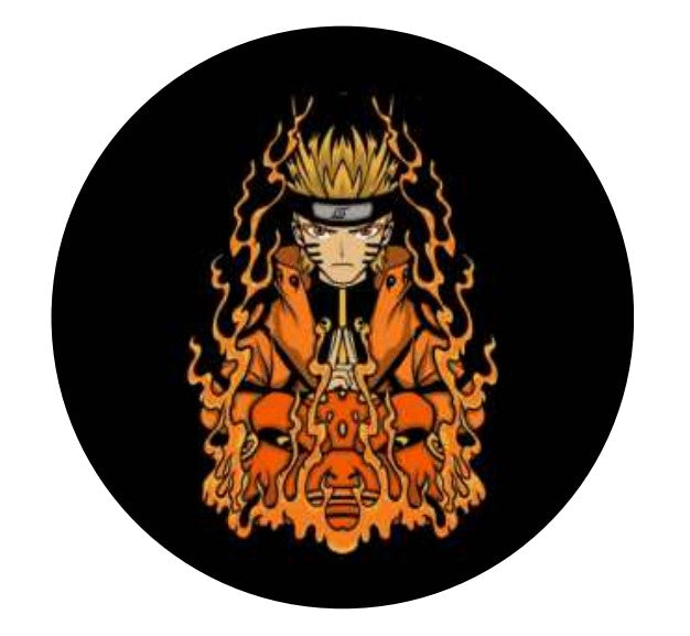 Nine-Tails Unleashed STICKER