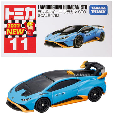 Tomica No.11 Lamborghini Huracan Sto Diecast Scale Model Collectible Car