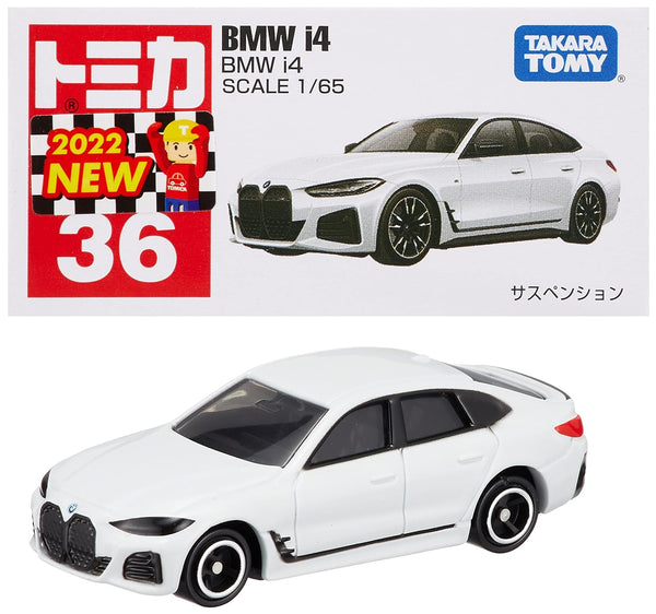 Tomica Tomica No.36 11 Bmw I4 Diecast Scale Model Collectible Car