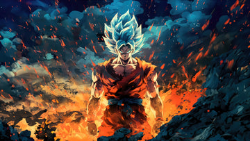 goku-dynamic-pose- A3 Poster