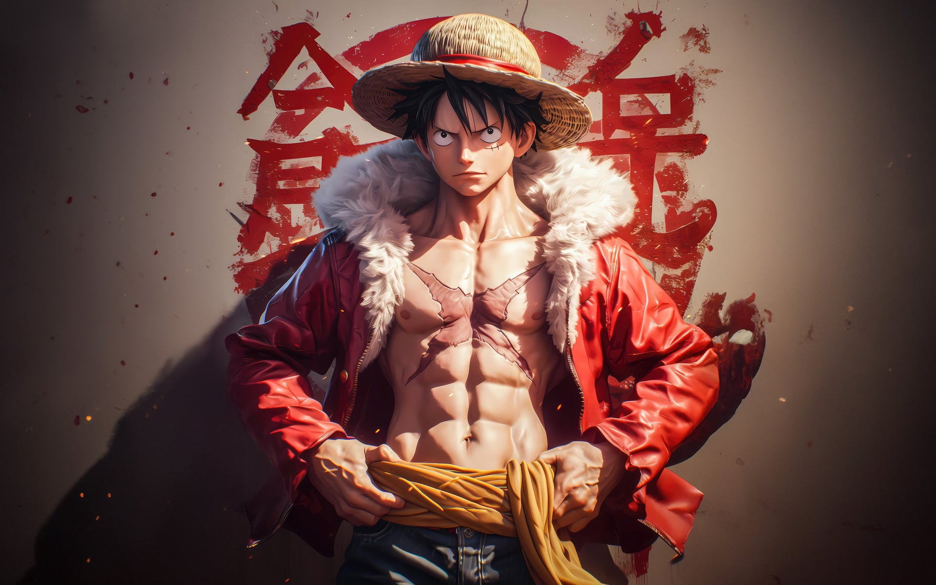 monkey-d-luffy-pirate-king-legacy-A3 POSTER