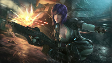 motoko-kusanagi-ghost-in-the-shell-A3 POSTER